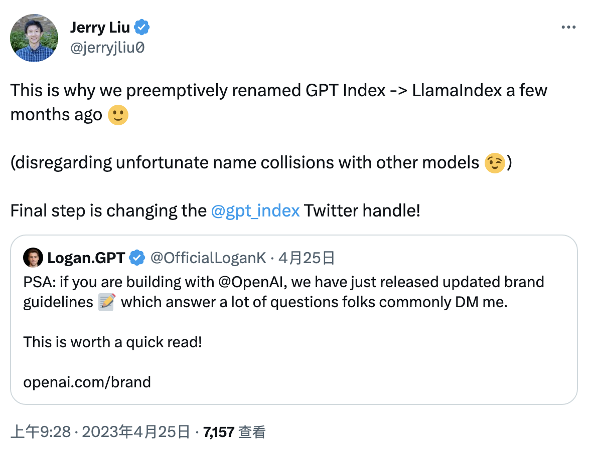 GptIndex-renamed-LlamaIndex